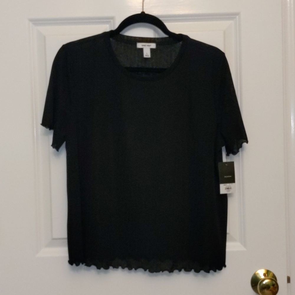 Nine West NWT Black shirt‎